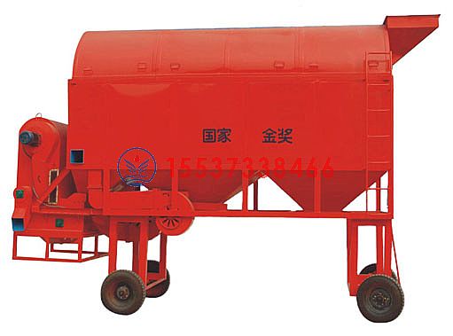 移動(dòng)式高除雜復(fù)合圓筒清糧機(jī)