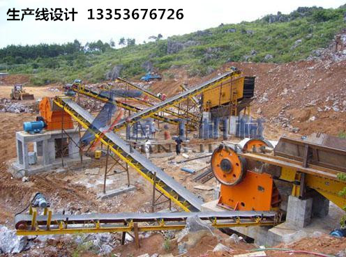 金礦石生產線現場設計應用 金礦石生產線現場設計應用